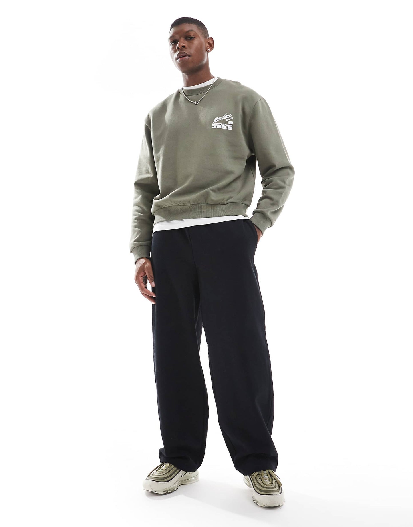 Oversized Sweatshirt With Print