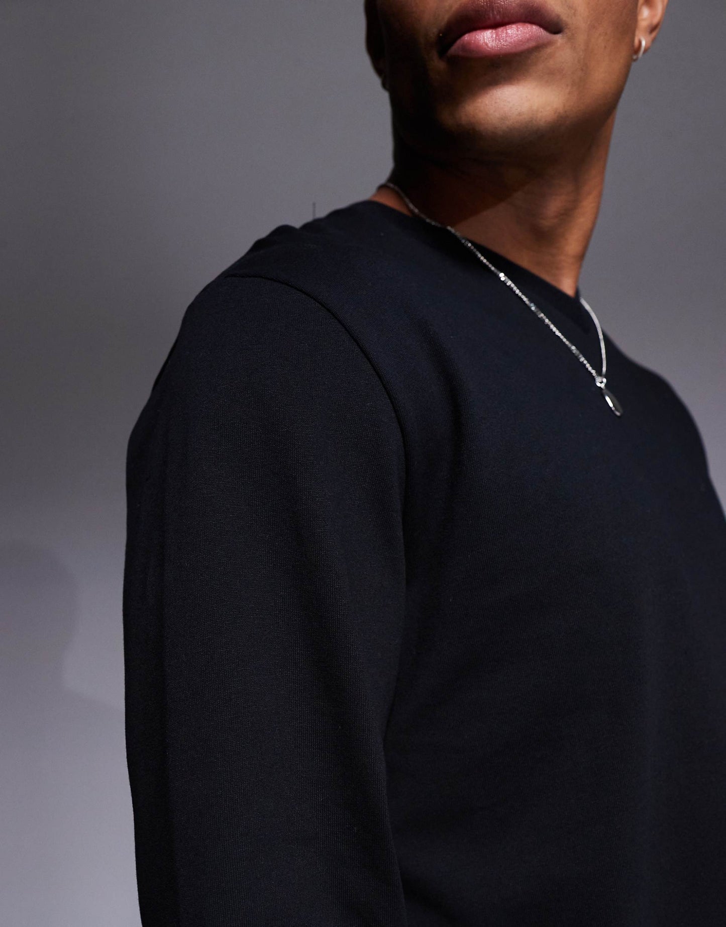 Heavyweight Long Sleeve V-Neck T-Shirt