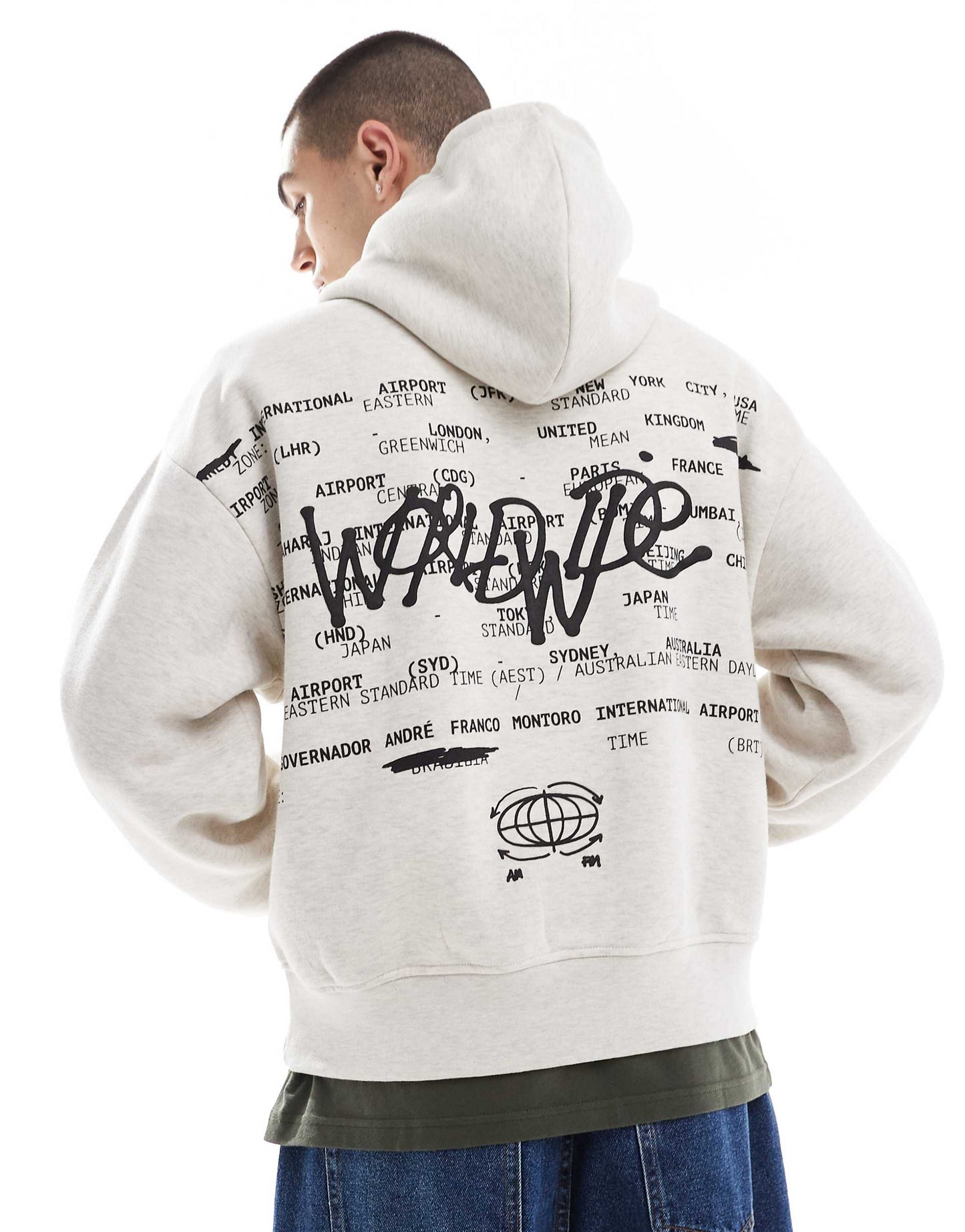 City Back Graphic Hoodie