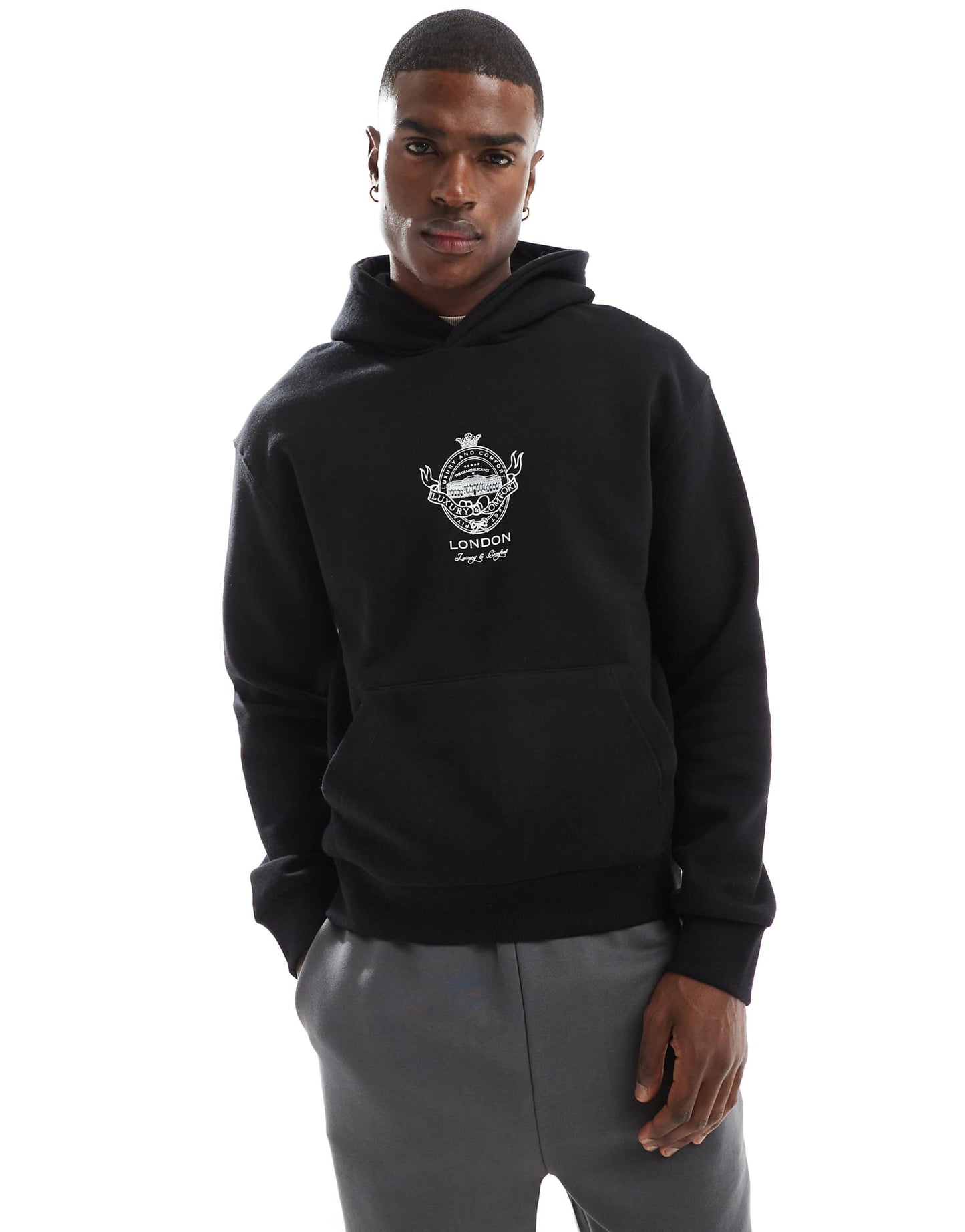 Hotel Llaves Back Printed Hoodie