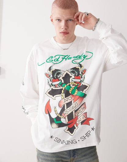 No Roses Grow Long Sleeve T-Shirt