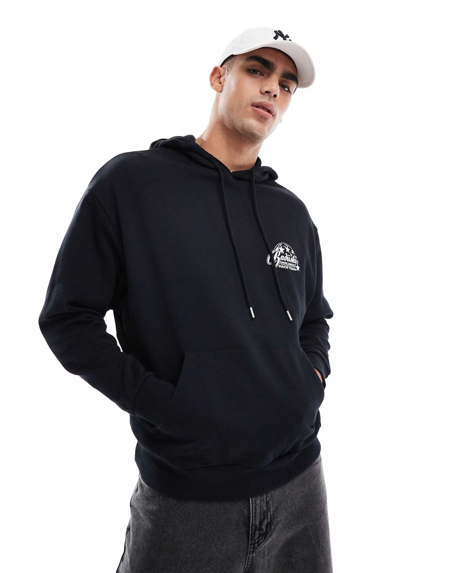 Oversized Hoodie With Print