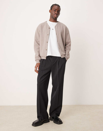 Heavyweight Oversized Boxy Cardigan