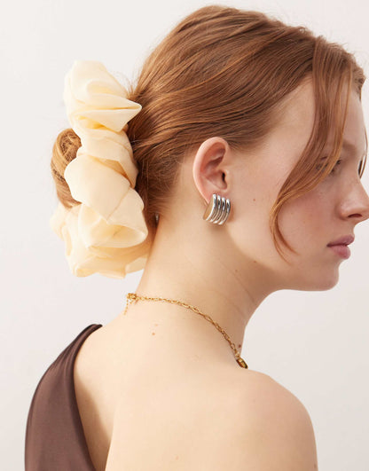Oversized Chiffon Scrunchie