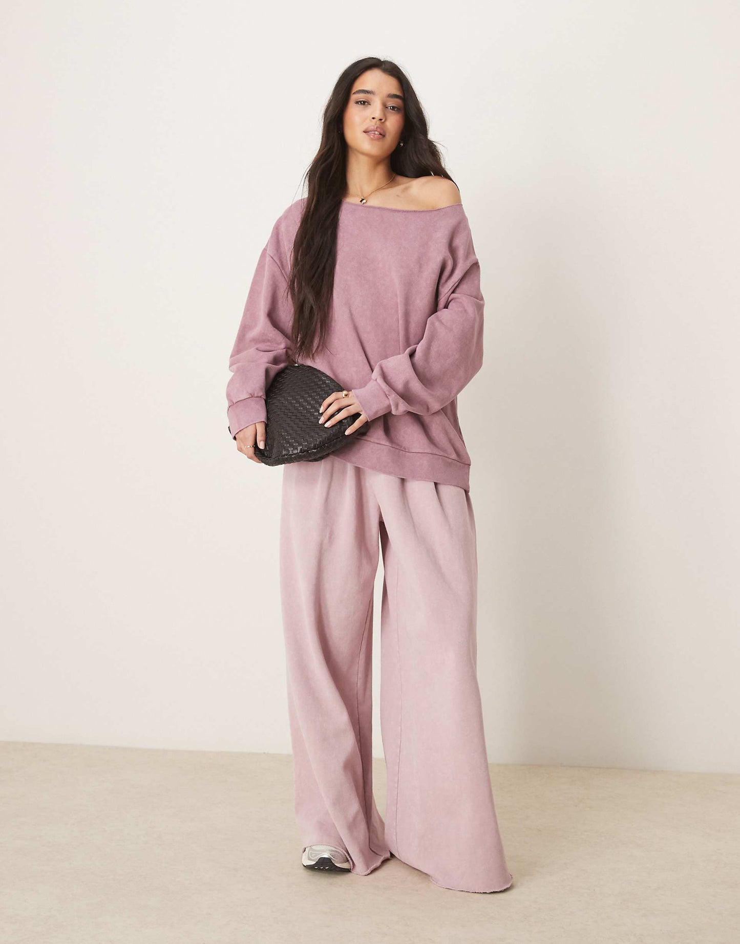 Off Shoulder Sweatshirt