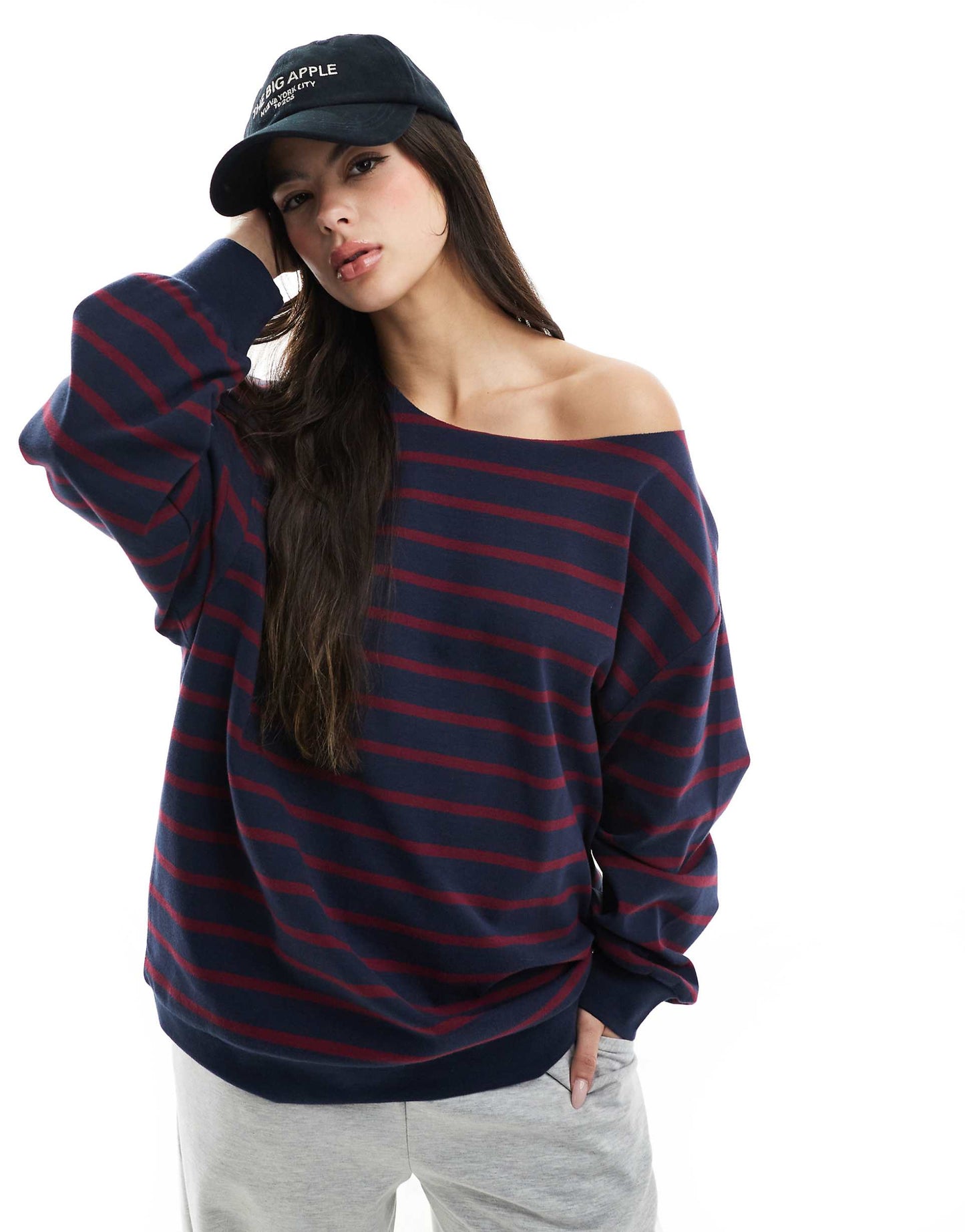 Off Shoulder Sweatshirt
