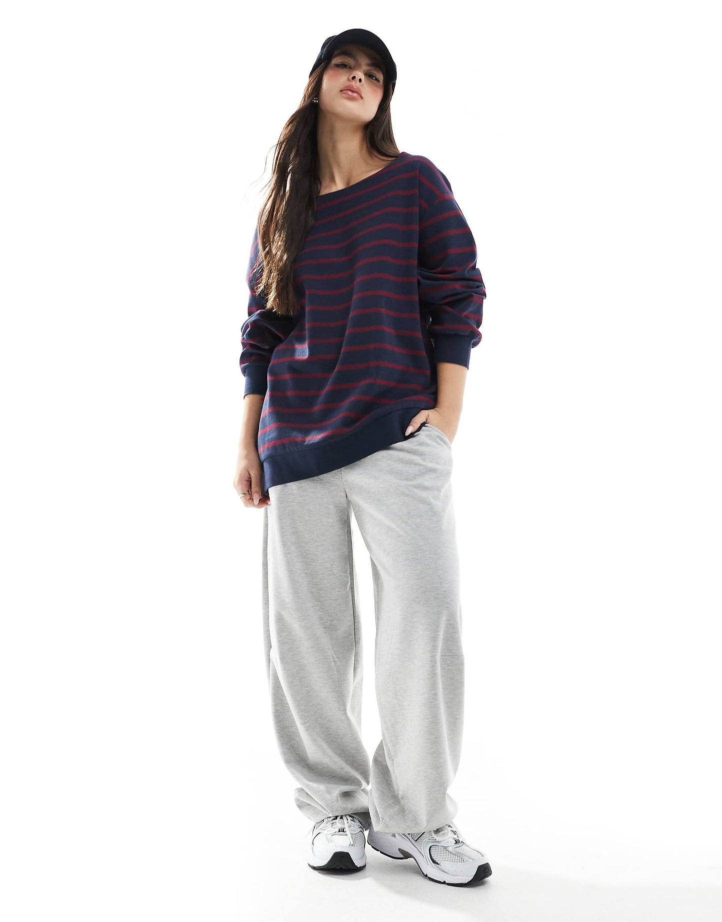 Off Shoulder Sweatshirt