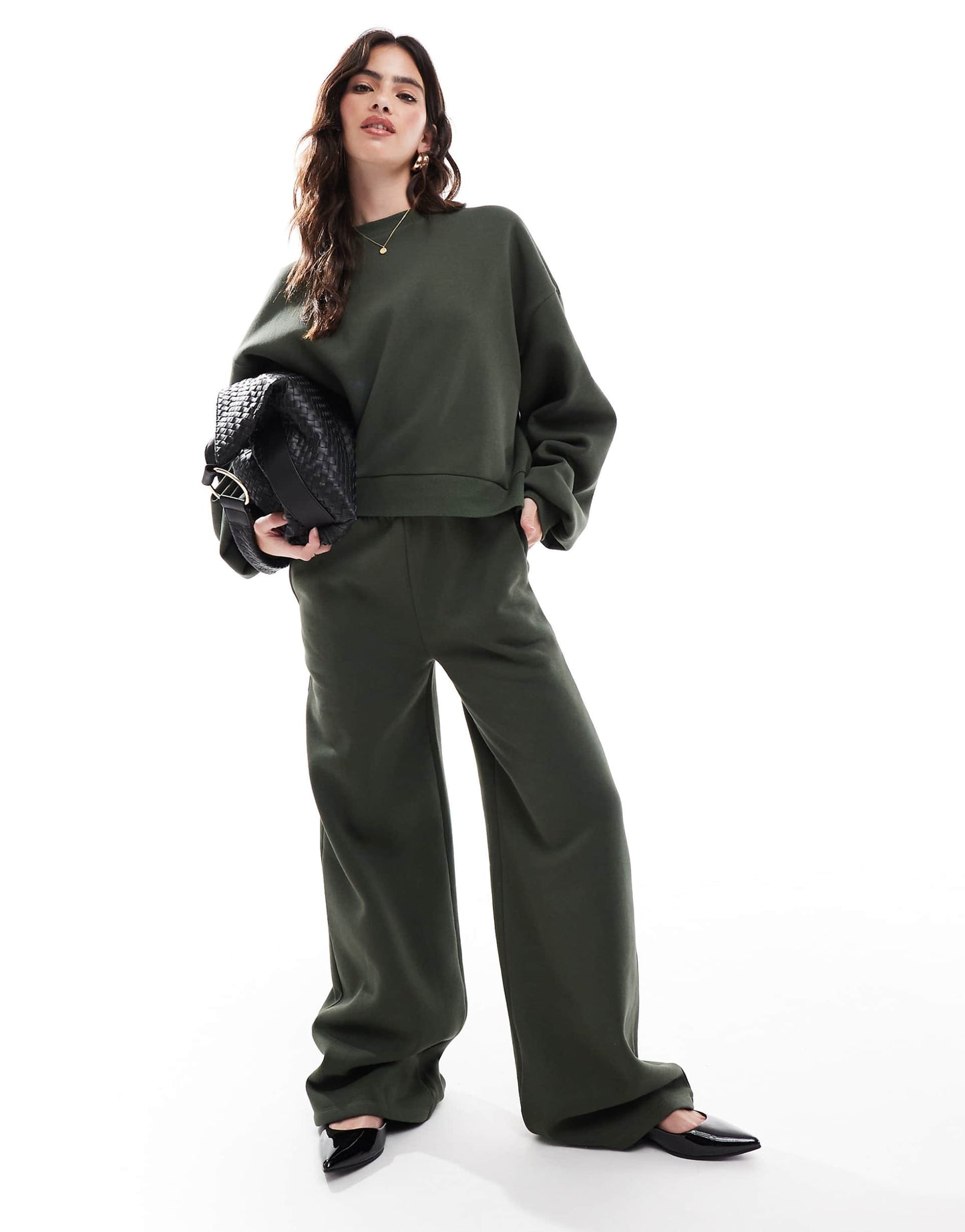 Co-Ord Balloon Sleeve Sweatshirt