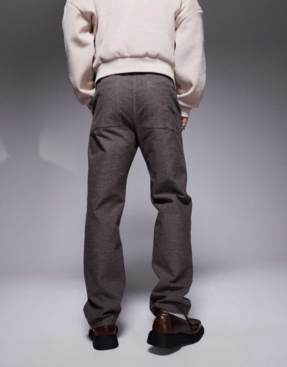 Co-Ord Smart Straight Leg Trousers