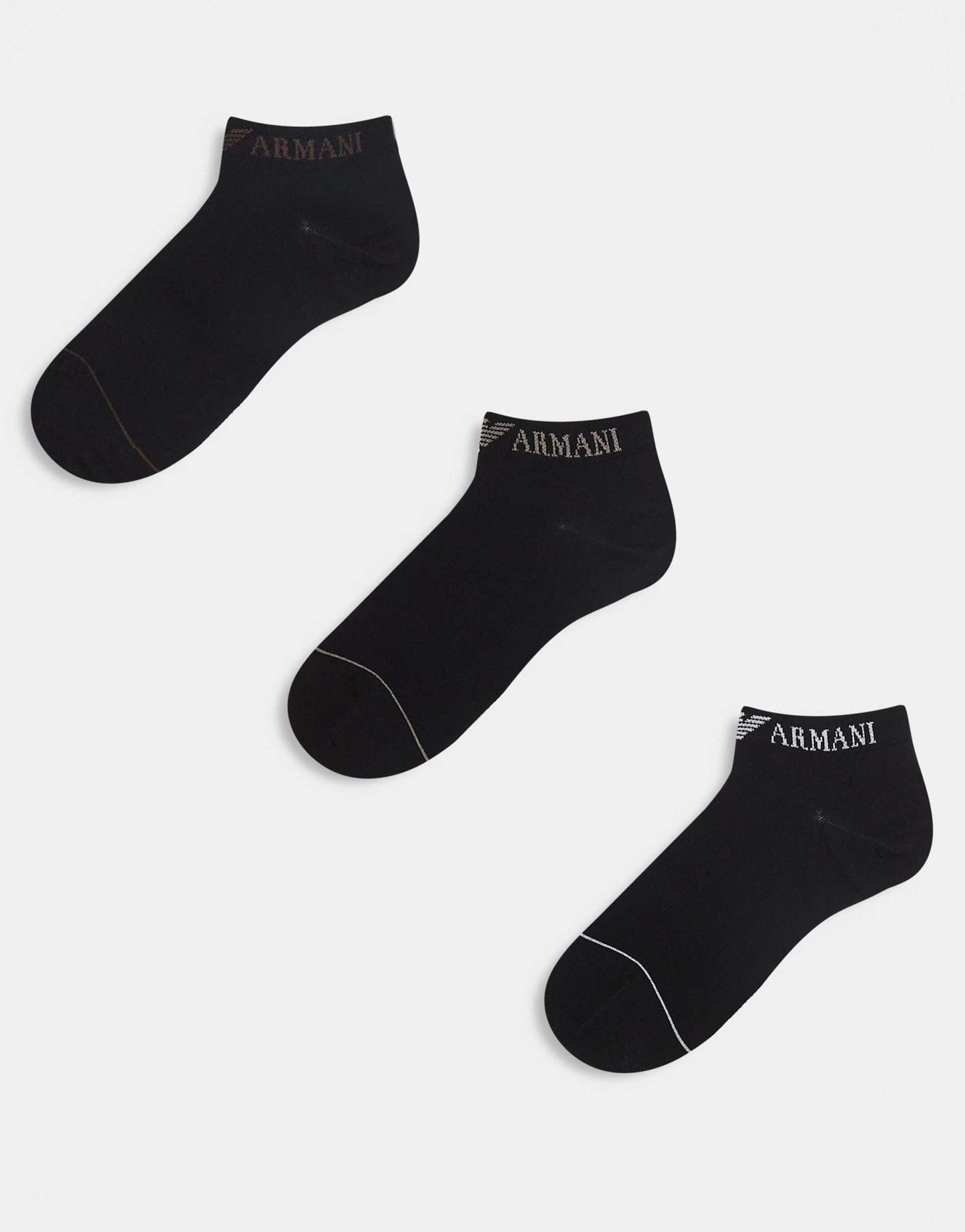 Bodywear 3 Pack Logo Trainer Socks
