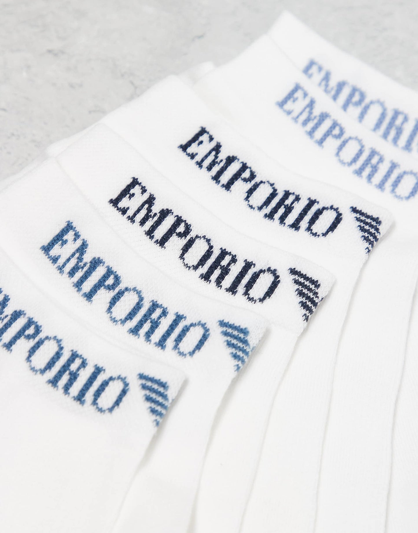 Bodywear 3 Pack Logo Trainer Socks