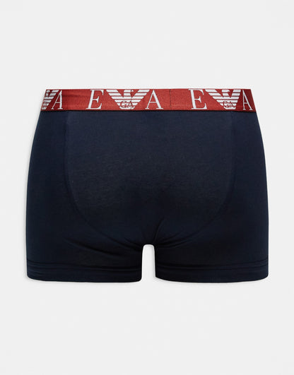 Bodywear 3 Pack Bold Monogram Logo Trunks