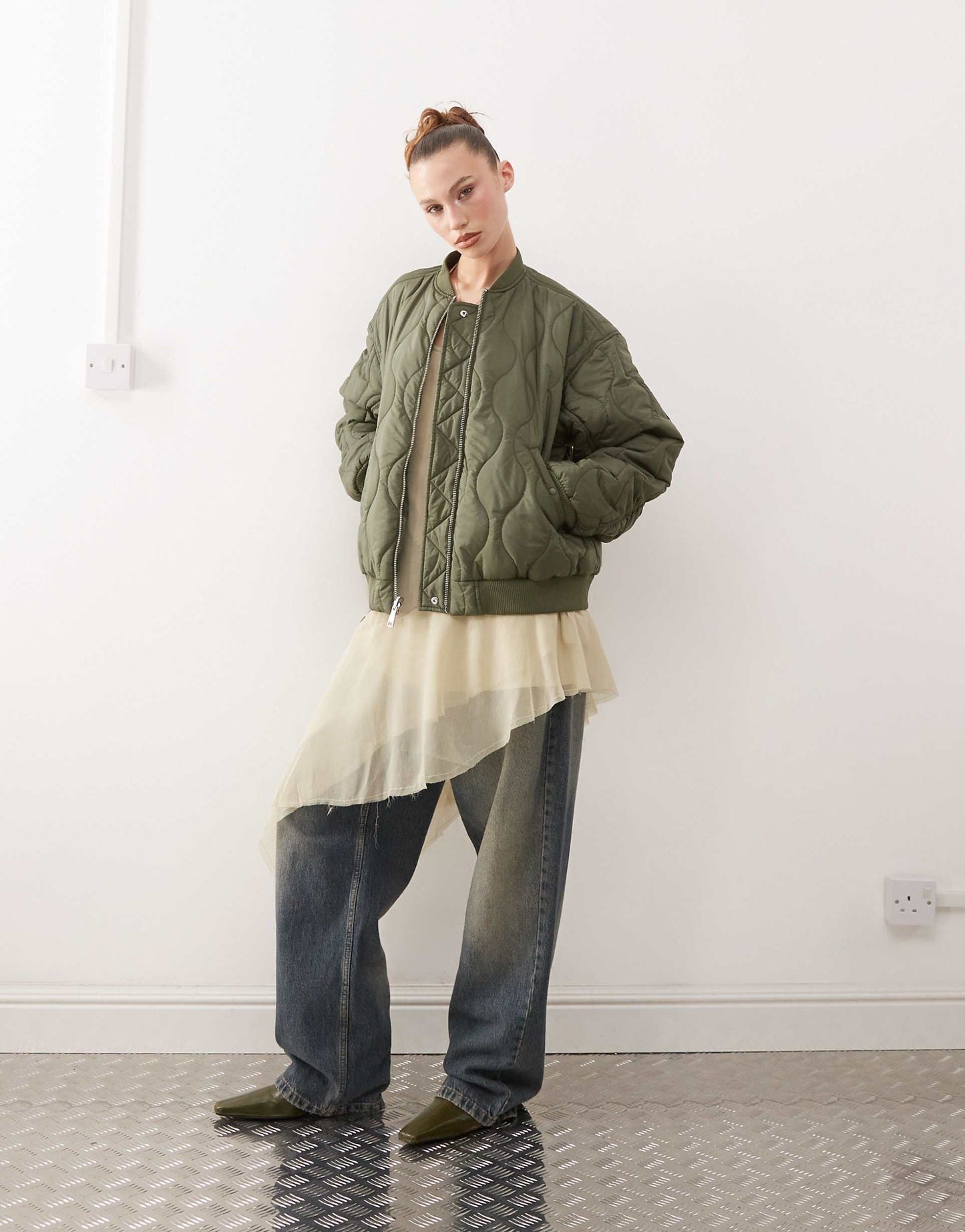Quilted Reversible Bomber