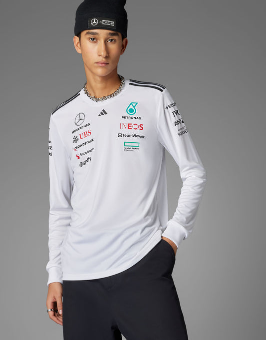 Performance Mercedes F1 Long Sleeve Driver Jersey