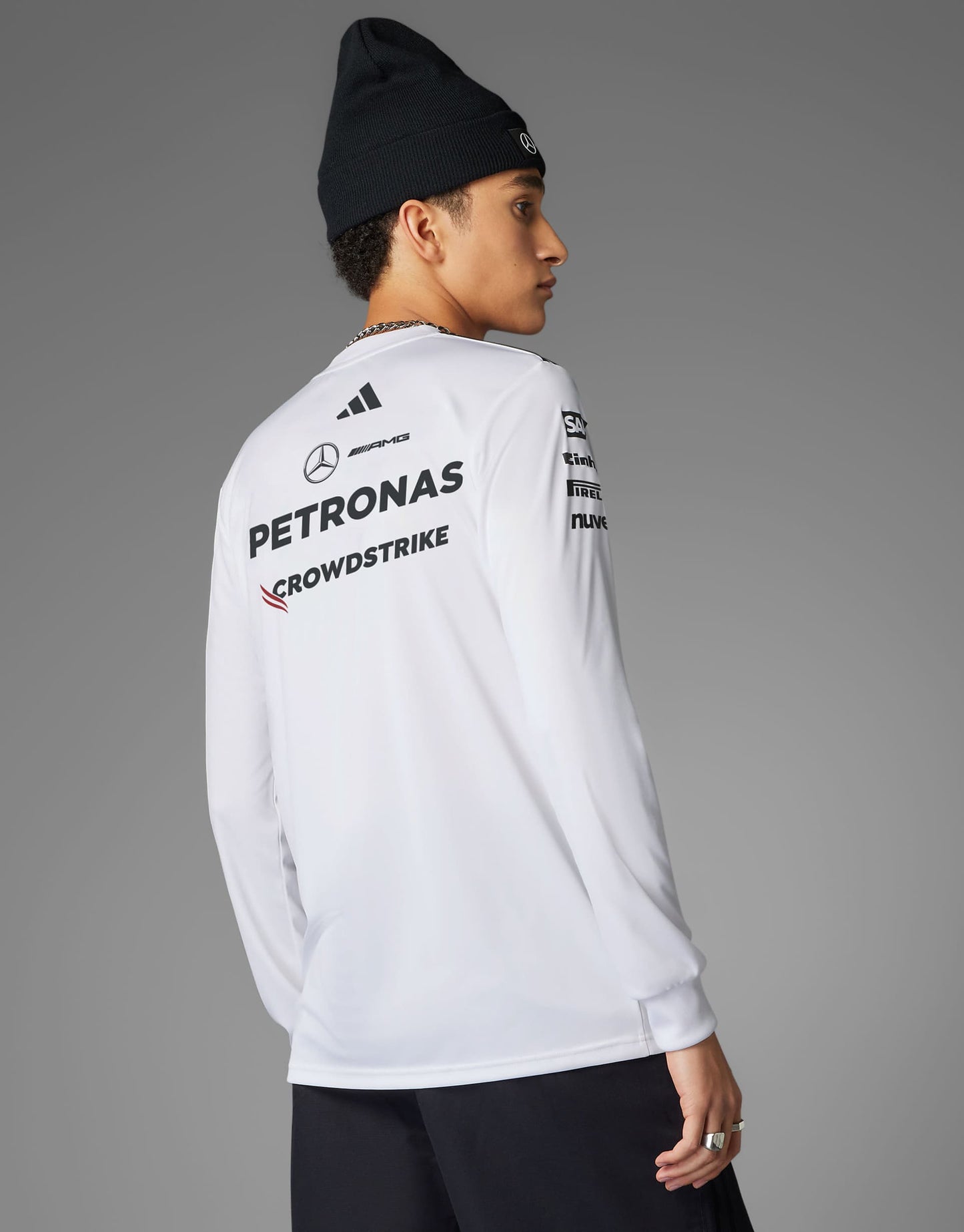 Performance Mercedes F1 Long Sleeve Driver Jersey