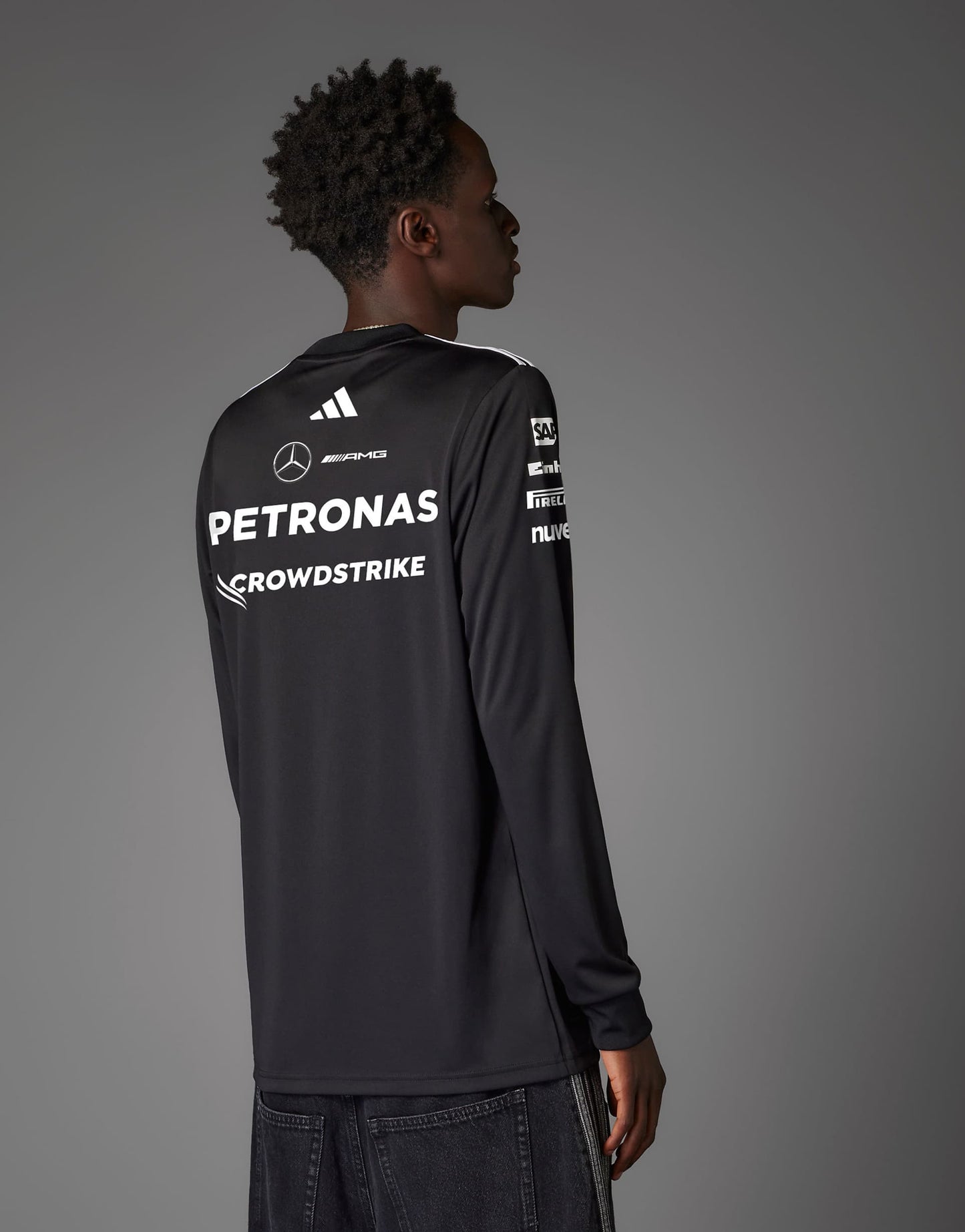 Performance Mercedes F1 Driver Long Sleeve Jersey