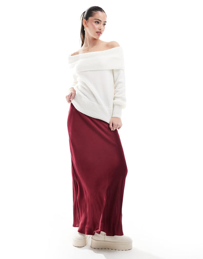 Off Shoulder Jumper