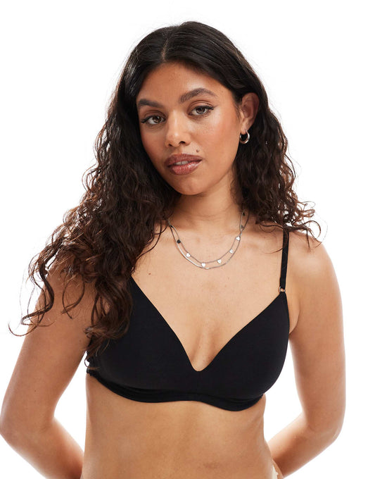 Iris Lace Cotton Bra