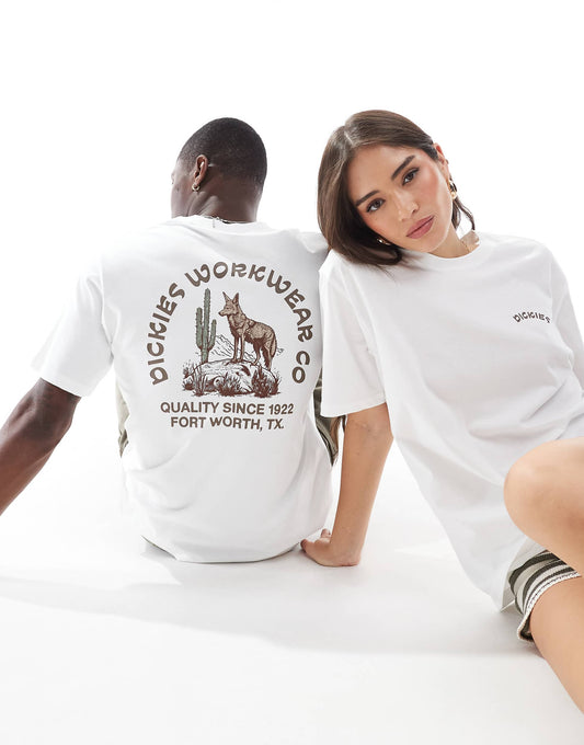 Coyote Watch Graphic Back Print T-Shirt