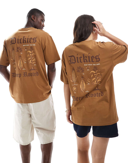 Deep Rooted Graphic Back Print T-Shirt