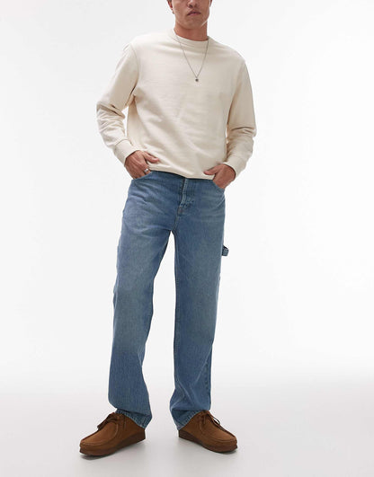 Rigid Straight Leg Carpenter Jean