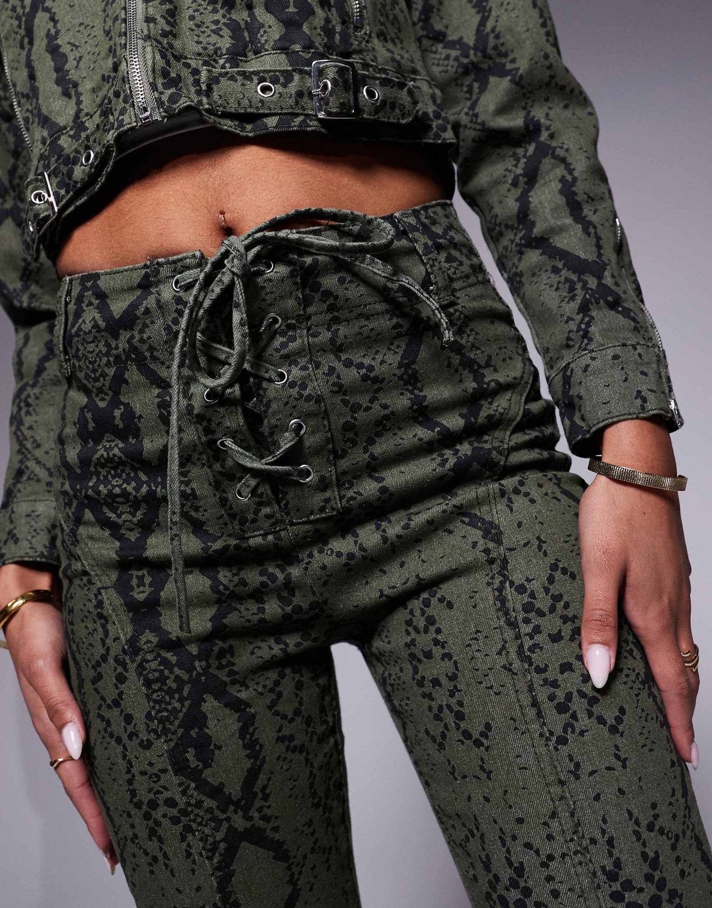 High Rise Flared Trouser Co-Ord