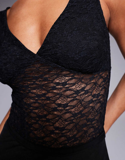 Alexis Off The Shoulder Lace Bodysuit