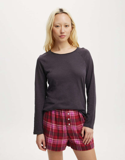 Raglan Long Sleeve Top