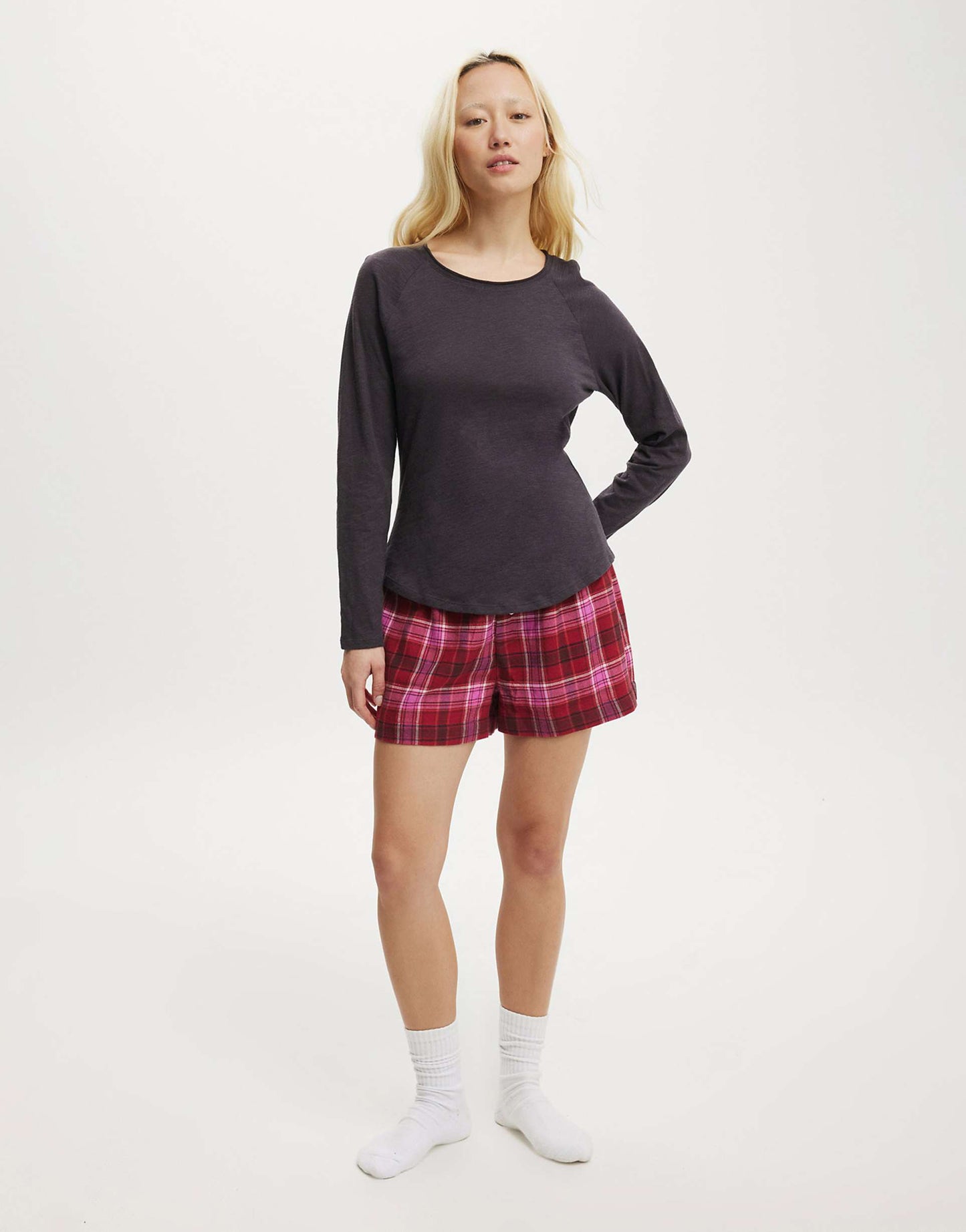 Raglan Long Sleeve Top