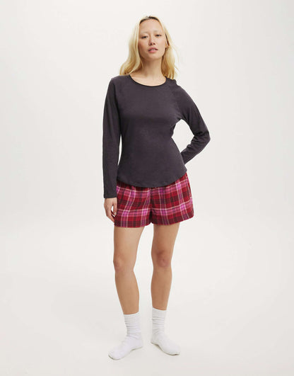 Raglan Long Sleeve Top