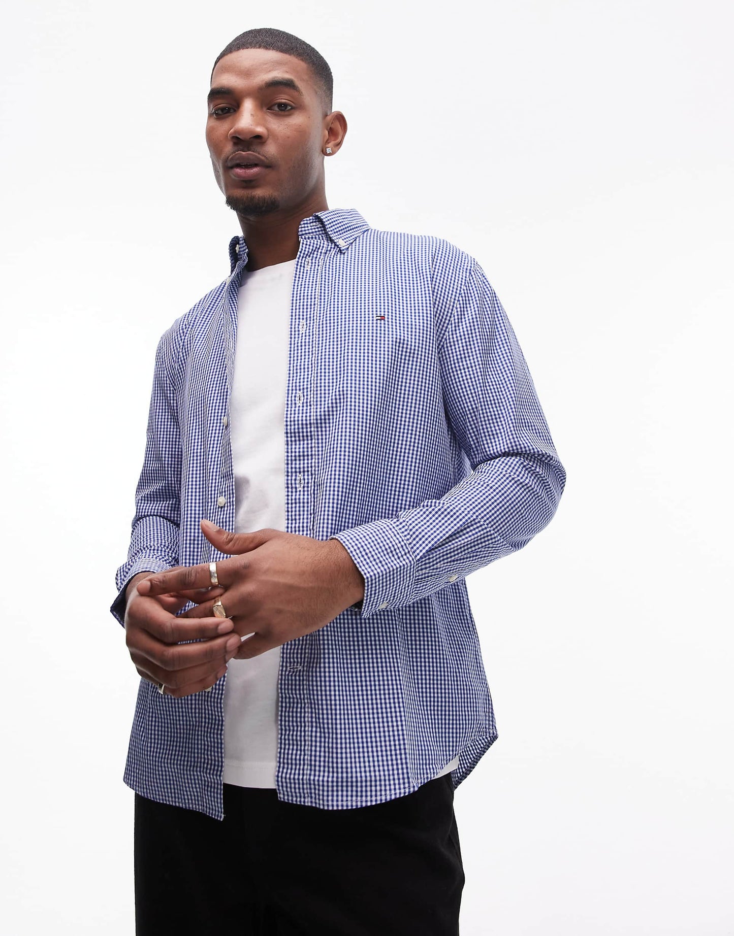Th Flex Gingham Check Regular Shirt