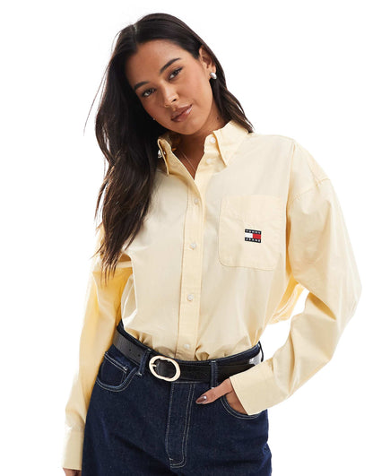 Oversized Fit Poplin Shirt