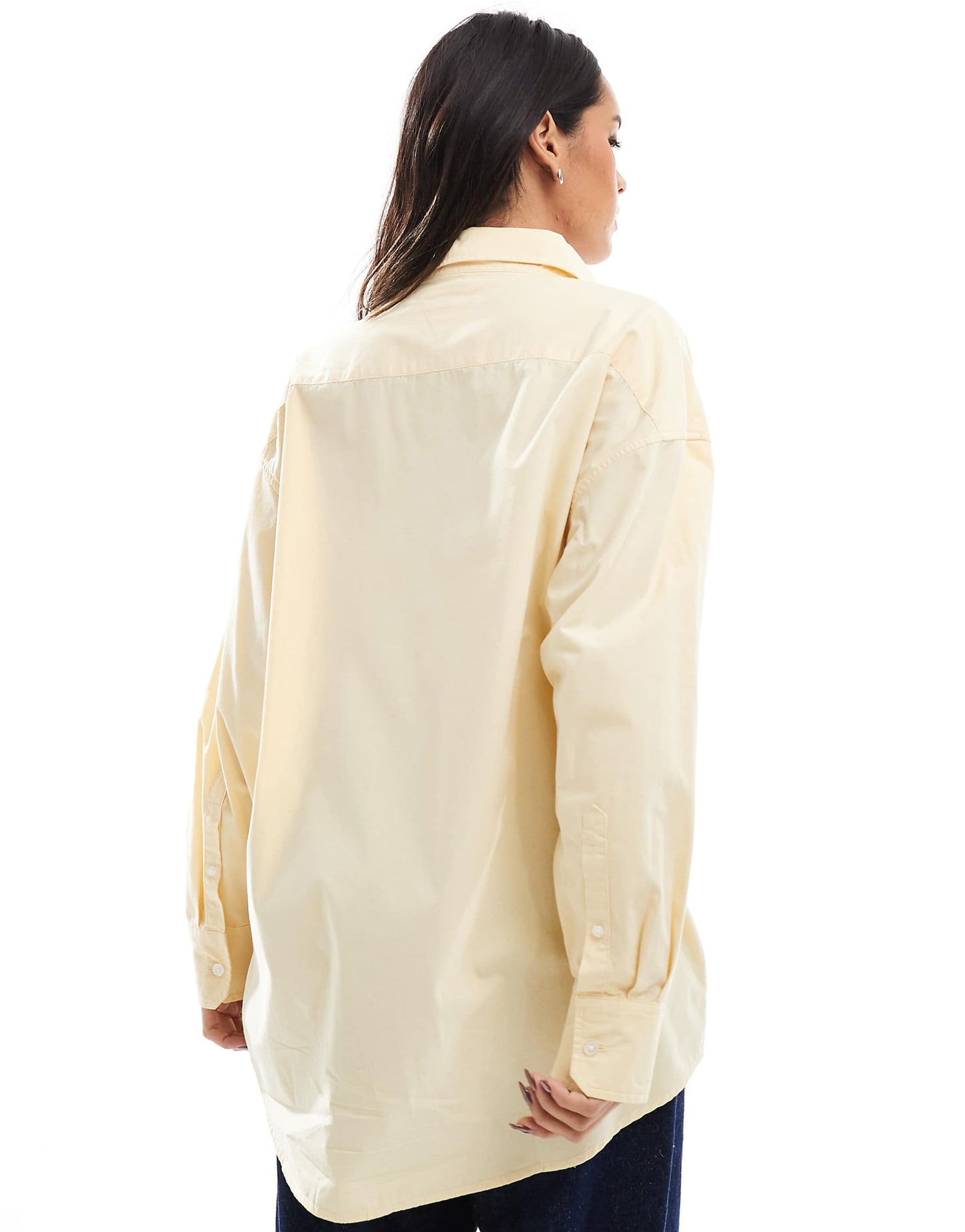 Oversized Fit Poplin Shirt