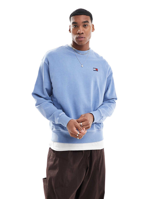 Crew Neck Relaxed Sweatshirt