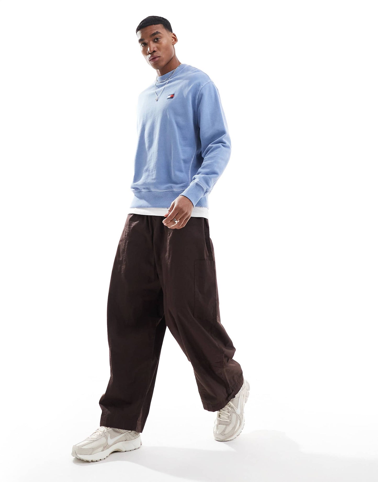 Crew Neck Relaxed Sweatshirt