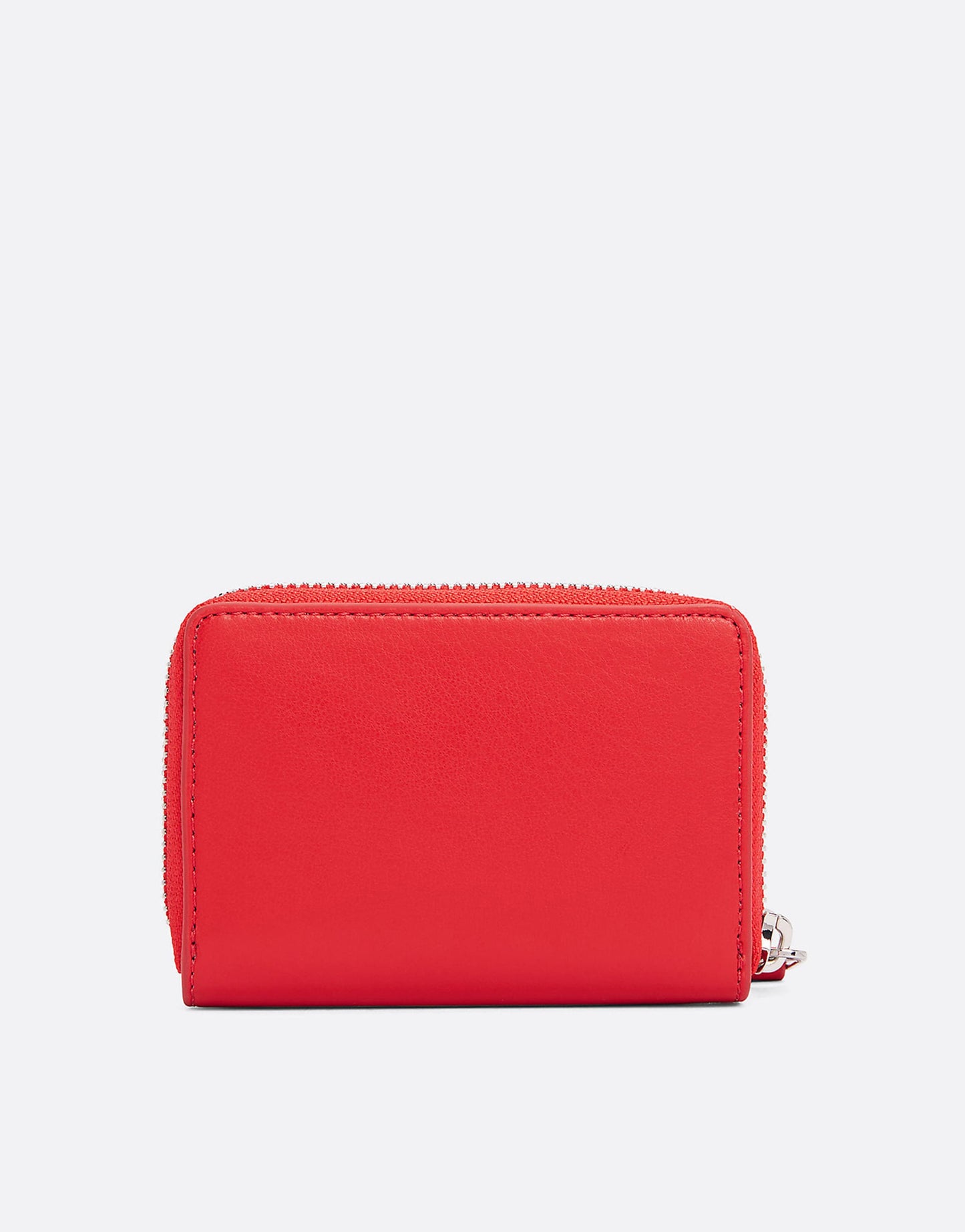 Logo Plaque Zip-Around Wallet