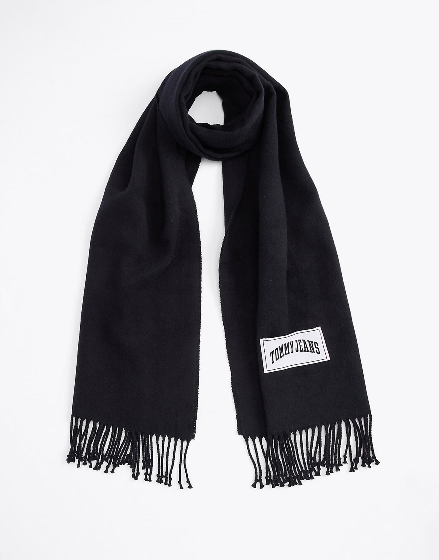 Varsity Logo Fringe Scarf