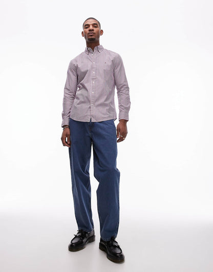 Th Flex Regular Fit Stripe Shirt