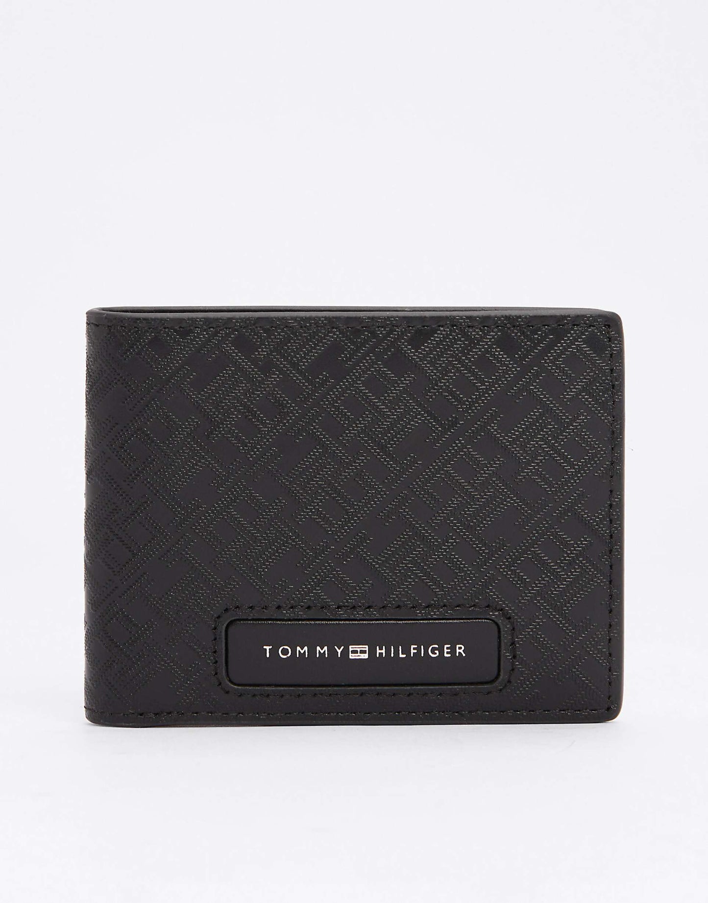 Th Monogram Bifold Leather Wallet