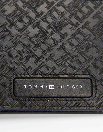 Th Monogram Bifold Leather Wallet