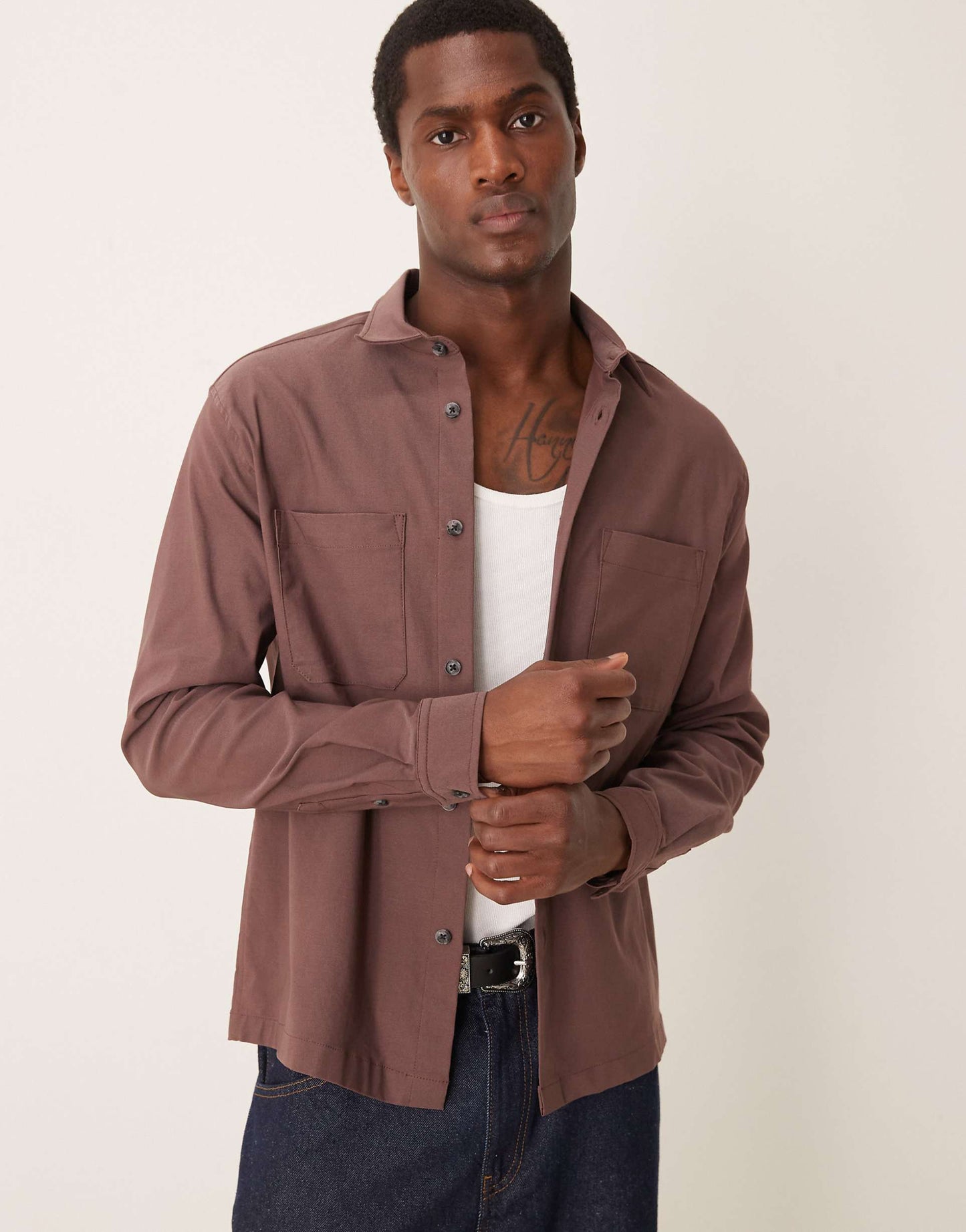 Oversized Boxy Overshirt