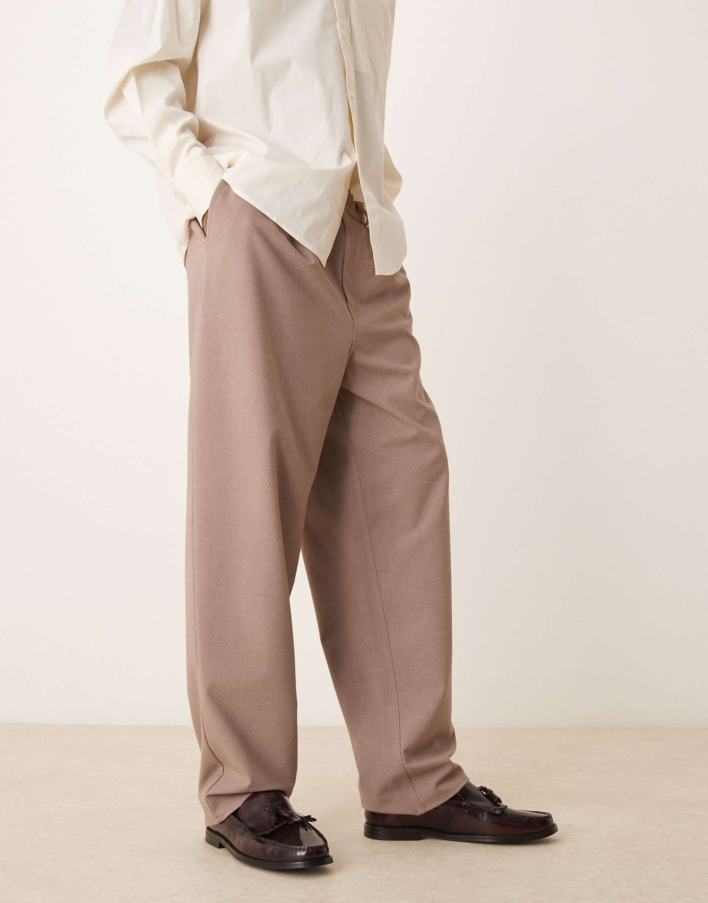 Smart Balloon Fit Trousers