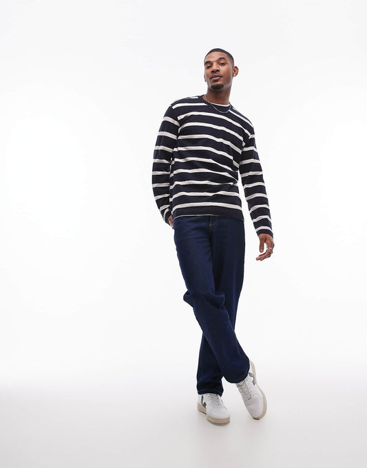 Long Sleeved Stripe T-Shirt