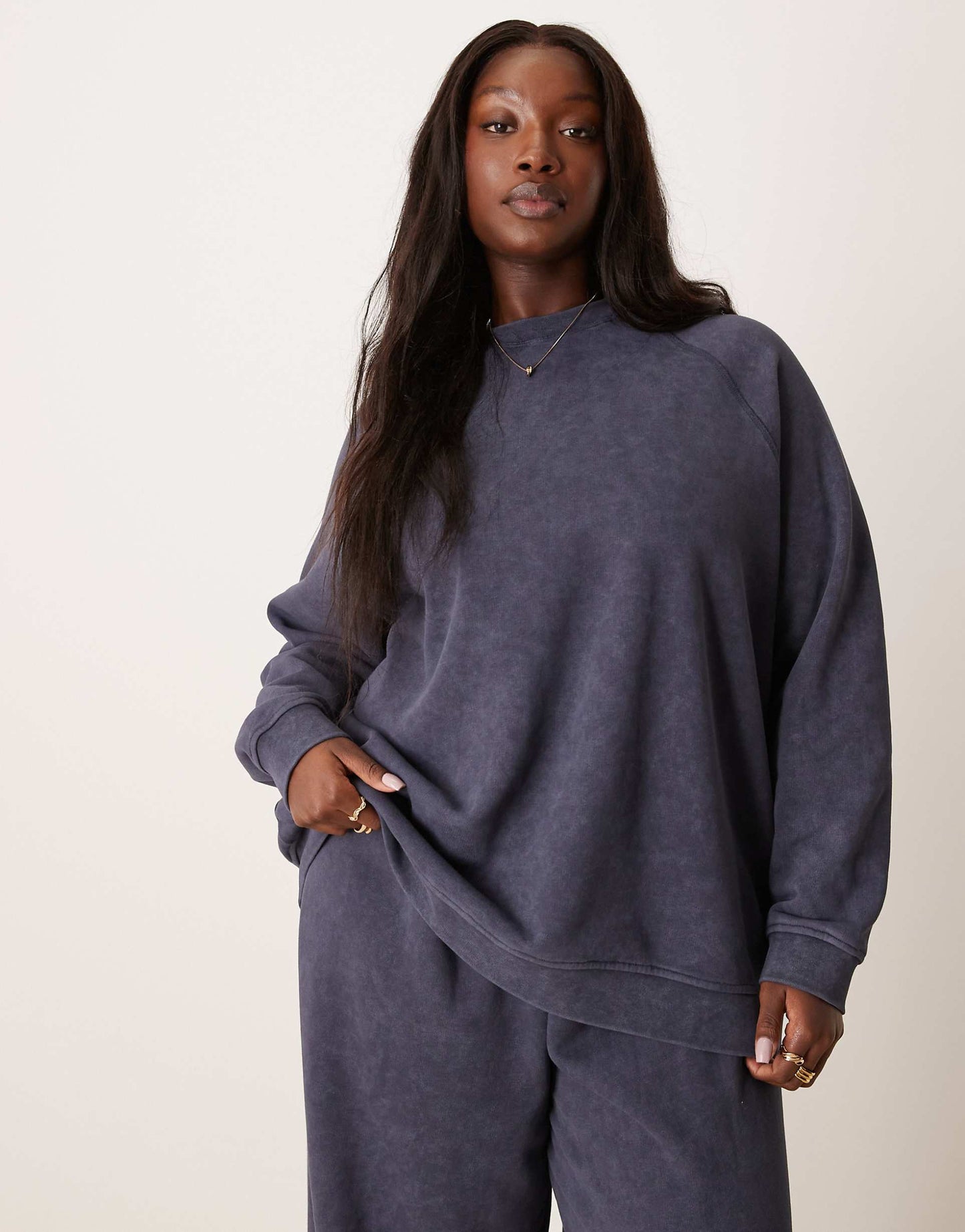 Curve Co-Ord Oversized Sweatshirt