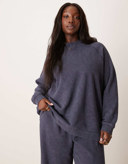 Curve Co-Ord Oversized Sweatshirt