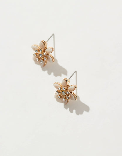 Floral Pearl Earrings