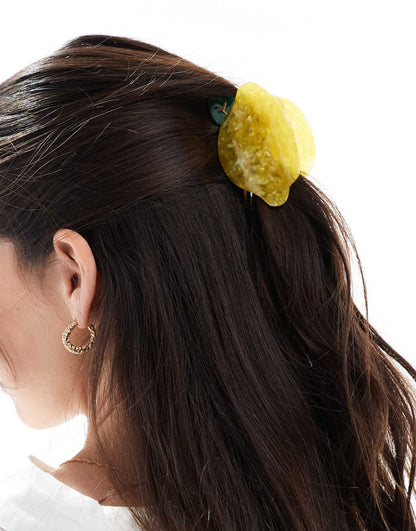 Lemon Hair Claw