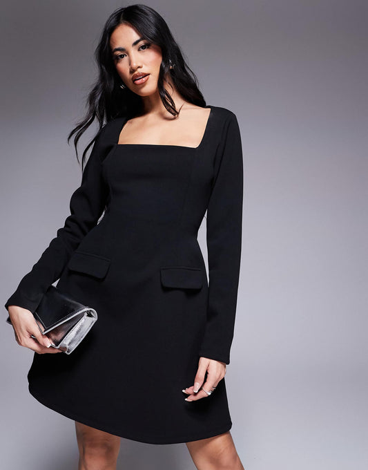 Long Sleeve Mini Dress