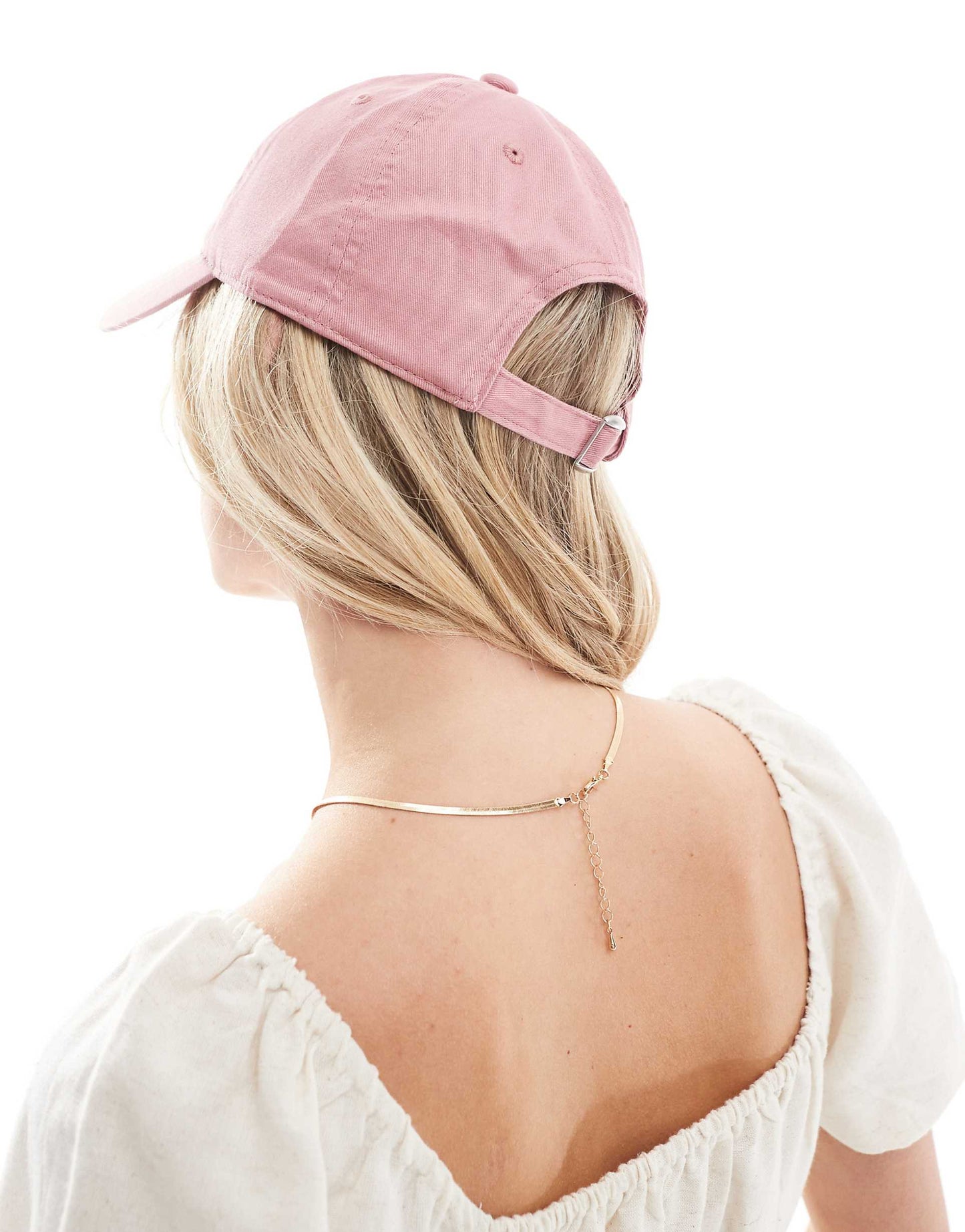 Twill Cotton Baseball Cap With Heart Motify