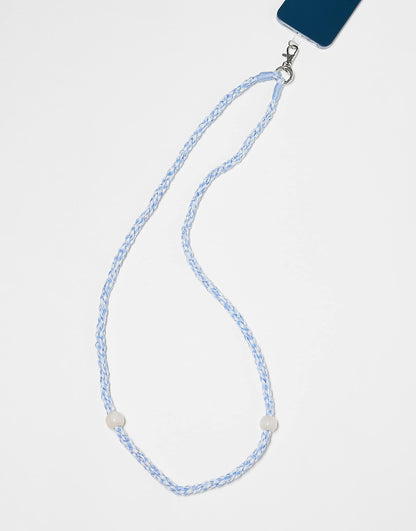 Gingham Twisted Phone Strap